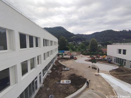 Med gradnjo nove Osnovne šole Frana Albrehta Kamnik (9)